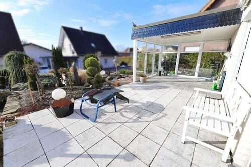 Terrasse vorm Wohnzimmer - 