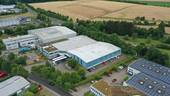 Überblick Grundstück - Vielseitige Produktions- und Lagerhalle mit Büro