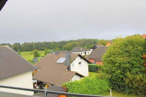 Blick vom Balkon - 2 Zimmer Etagenwohnung zur Miete in Bad Marienberg