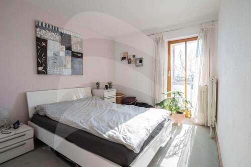 Schlafzimmer - Etagenwohnung mit 59,00 m&sup2; in Passau zum Kaufen