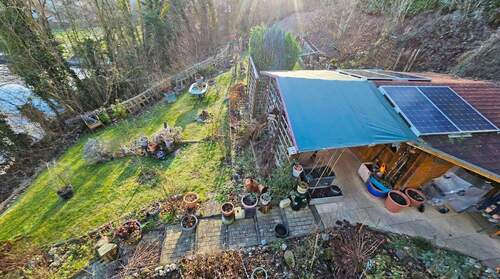 Gartenansicht von oben - 