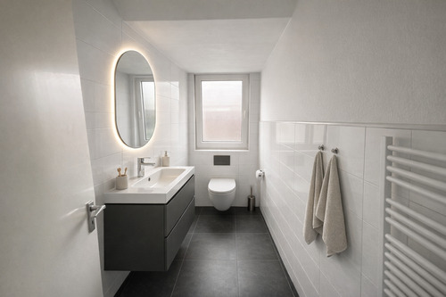 Gäste WC - Visualisiert - 