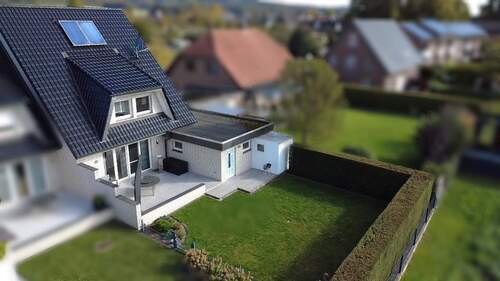 Außenansicht - Geräumige Doppelhaushälfte in ruhiger Lage von Dissen zu verkaufen