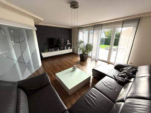 Wohnzimmer - 5 Zimmer Doppelhaushälfte in Dissen