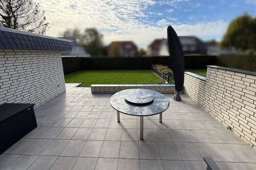 Terrasse - Doppelhaushälfte mit 164,70 m&sup2; in Dissen zum Kaufen