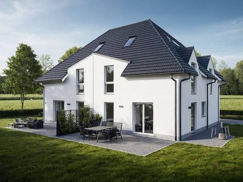 Hausansicht-4 - Doppelhaushälfte mit 137,00 m² in Neuburg an der Donau zum Kaufen