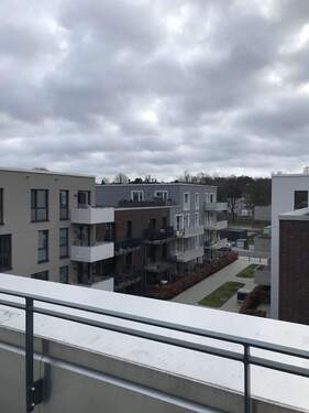 Blick von der Dachterrasse - 3 Zimmer Etagenwohnung in Osnabrück