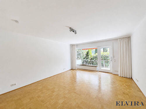 Wohnzimmer - ELVIRA - Stilvolle 2-Zimmer-Wohnung in Bestlage von Harlaching an der Hochleite
