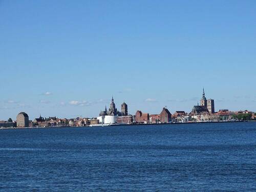 Hafenblick auf Stralsund - 