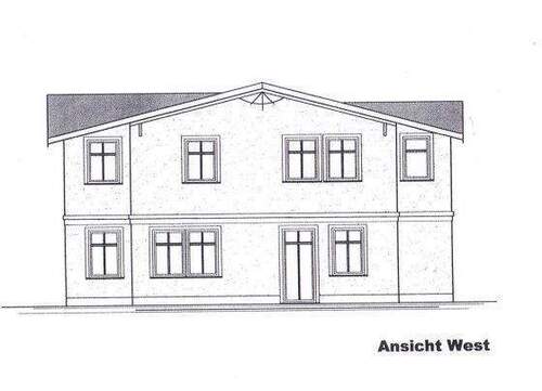 Planungsansicht West - 