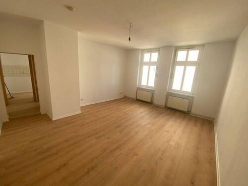Wohnzimmer - Etagenwohnung mit 74,20 m² in Merseburg zur Miete