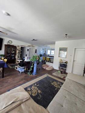 EG offenes Wohnzimmer - 5 Zimmer Mehrfamilienhaus, Wohnhaus in Bad Mergentheim