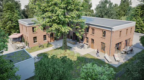 Visualisierung Hinterhaus - 4 Zimmer Etagenwohnung zum Kaufen in Leipzig