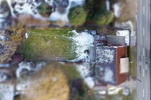 Draufsicht Grundstück - Doppelhaushälfte mit 110,70 m&sup2; in Angermünde zum Kaufen