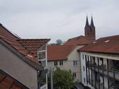 Aussicht vom Balkon v. DG - Etagenwohnung mit 57,00 m&sup2; in Stendal zur Miete