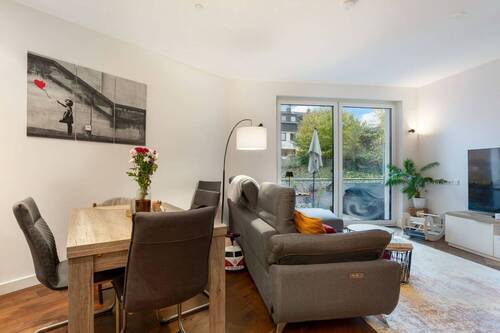 Wohnbereich - 3 Zimmer Etagenwohnung in Düsseldorf