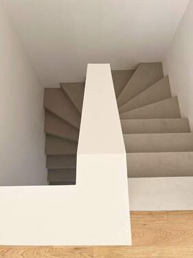 Treppenabgang mit Brüstung - 