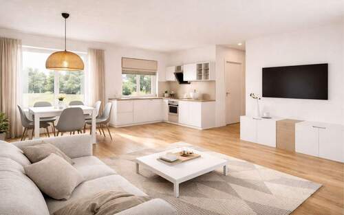 Wohnbereich - 3 Zimmer Etagenwohnung zum Kaufen in Villingen-Schwenningen