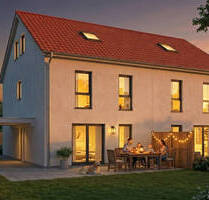 Neubau Doppelhaushälfte(Effizienzhaus40) mit vielen Gestaltungsmöglichkeiten in Winkelhaid - Lage am Waldrand