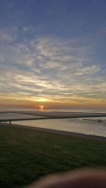 Abendspaziergang am Deich - 