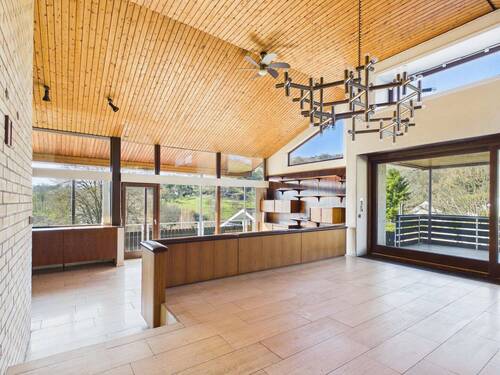 Essbereich und Balkon - 