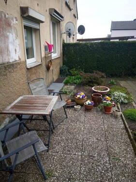 Terrasse EG Wohnung - 6 Zimmer Doppelhaushälfte in Essen