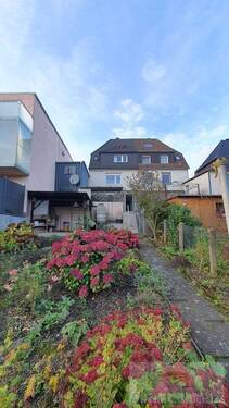 Hausansicht vom Garten02 - 3 Zimmer Doppelhaushälfte zum Kaufen in Lüdenscheid-Buckesfeld