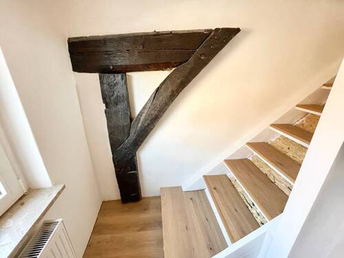 Treppe zum Dachgeschoss - 