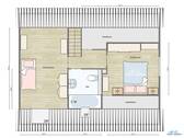 Grundriss Obergeschoss - 