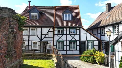 Rückansicht - Saniertes Fachwerkhaus im Alten Dorf Herten Westerholt