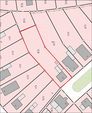 Lageplan Grundstück - 