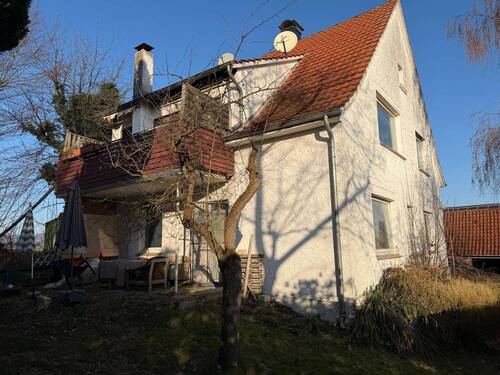 Ansicht Terrasse - 7 Zimmer Einfamilienhaus zum Kaufen in Vlotho