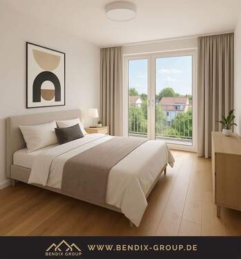 Wohnbeispiel - 3-Zi-Wohnung in ruhiger Lage I KfW40EE-QNG Standard I Top Modern & hochwertig ausgestattet!