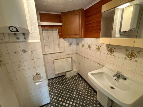 Duschbad im Erdgeschoss - 