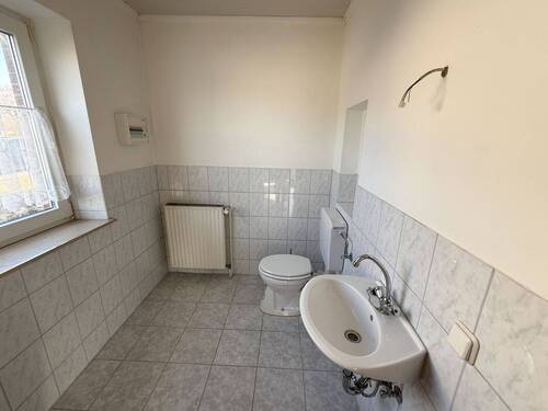WC am Abstellraum - 
