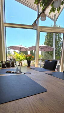 Essbereich mit Gartenblick - 