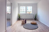 Wohnzimmer Vergleichswohnung - 3 Zimmer Etagenwohnung zur Miete in Chemnitz