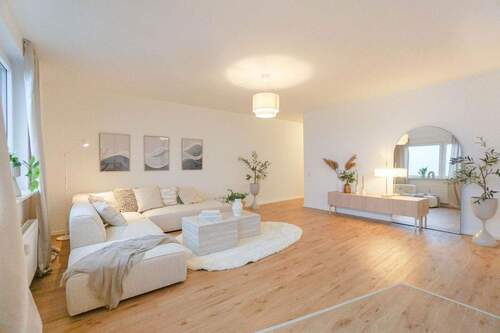 Wohnzimmer - 3 Zimmer Etagenwohnung zum Kaufen in Bremerhaven