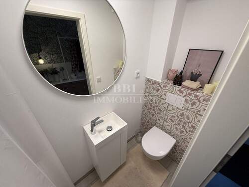 Schickes Gäste-WC - Reihenmittelhaus mit 144,00 m&sup2; in Quickborn zum Kaufen