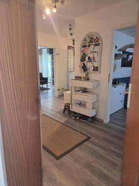 Blick in die Wohnung - 