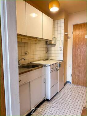 Küchenzeile - 1 Zimmer Etagenwohnung in St. Peter-Ording