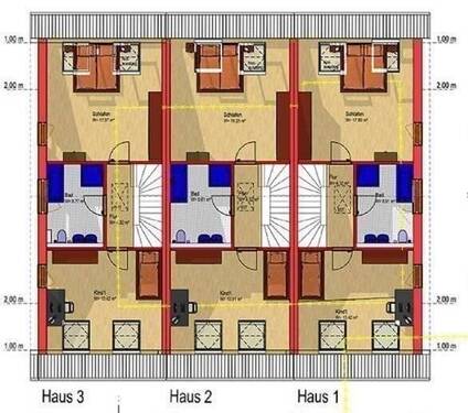 Dachgeschoss der EG-Wohnung Süd - 