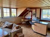 Wohnzimmer/Küche Wohnung DG - 