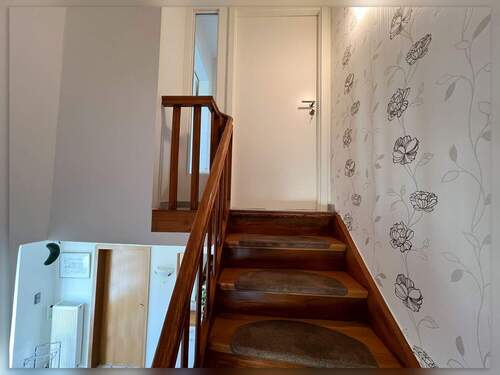 Eingang zum Wohnbereich im Dachgeschoss - 