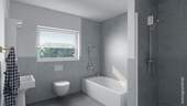 Visualisierung Badezimmer im EG - 