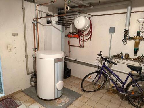 Heizung im Waschkeller - 