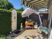 Terrasse - Herrliche Souterrainwohnung in Bad Gandersheim zu verkaufen.