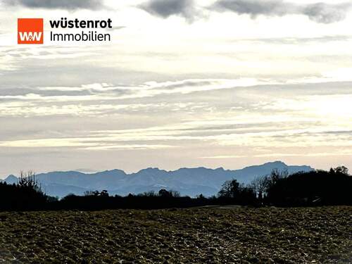 Blick auf die Alpen - 