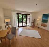 Geräumige 1-Zimmer-Wohnung mit Südterrasse, Gartenanteil, Tiefgarage in Hamburg Groß Borstel