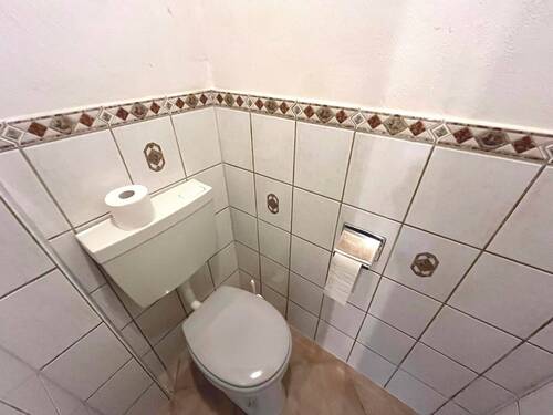 WC-ausgebauter Bühnenbereich - 